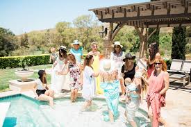 Pop the bubbly and get inspired by this epic pool baby shower inspired by the veuve clicquot polo classic. Pool Party Baby Shower Summer Baby Shower Ideas 100 Layer Cakelet