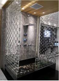 Amazing Solid Glass Blocks Shower