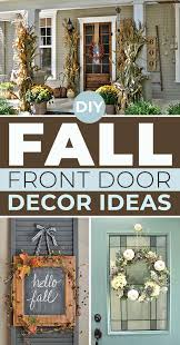 diy fall front door decor ideas the