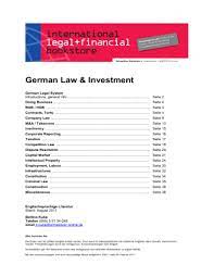 Abgabe eines angebotes für ein contracting. German Law Investment Manualzz