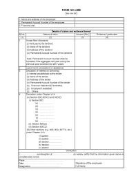 form 12bb in excel pdf word and guide