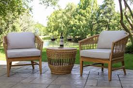 teak wicker furniture collection from