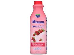 low fat strawberry kefir nutrition