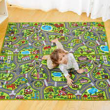 joyin 2 pack playmat city life carpet