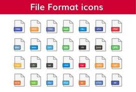 file format vector art icons and