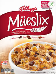 mueslix cold breakfast cereal original