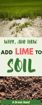 how much hydrated lime to add to soil