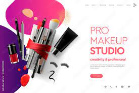 design template for makeup studio