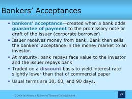 The banker's acceptance is a form of payment that is guaranteed by a bank rather than an individual account holder. 5 Sources Of Short Term Financing Chapter Terry Fegarty Seneca College Ppt Video Online Download