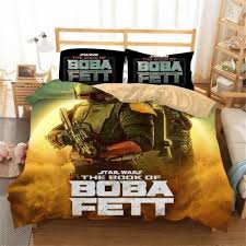 Boba Fett Bedding Set 3pcs Duvet Cover