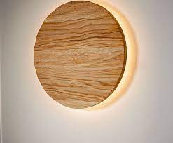 Wood Panel Wall Sconce Lamp Modern 3d