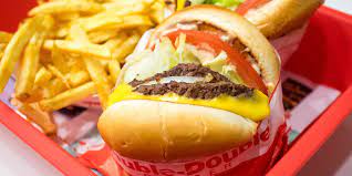 Their menu is precise and mostly includes different types of burgers. In N Out Burger Visit California