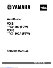 Yamaha Waverunner Vxr Vx1800a Manuals