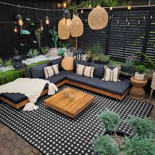 how to style indoor outdoor rugs in any