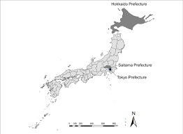 Search our regional japan map using keywords and place names, or filter by region below. A Map Of Japan Indicating The Locations Of Hokkaido Saitama And Download Scientific Diagram