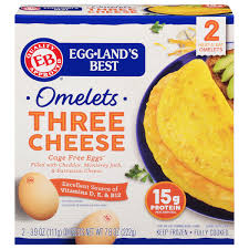 three cheese cage free eggs