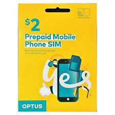 2 optus prepaid sim card starter kit