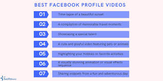 how to make a facebook profile video