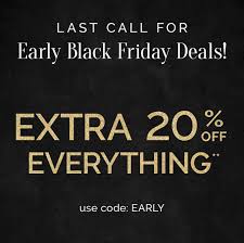early black friday deals end tonight