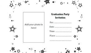 Graduation Invitation Templates Microsoft Word Feat Graduation