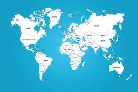 8 031 world map blank vector images