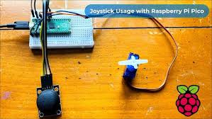 control servo with joystick raspberry