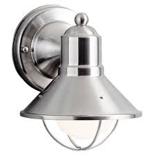 kichler nautical outdoor wall light in