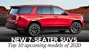 7 seater suvs to as your next car