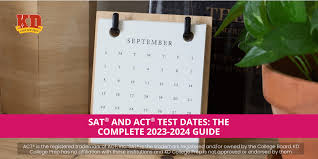 sat and act test dates 2023 2024