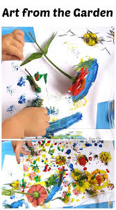 Garden Art Flowers Painting With