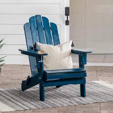 Outdoor Patio Wood Adirondack Chair