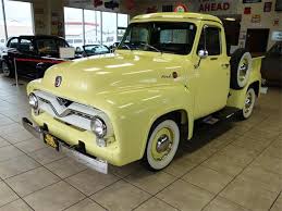 Image result for Goldenrod Yellow 1955 Ford Truck