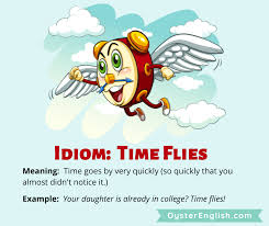 time flies idiom