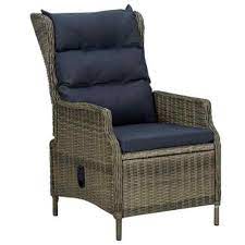 Reclining Garden Chair With Cushions