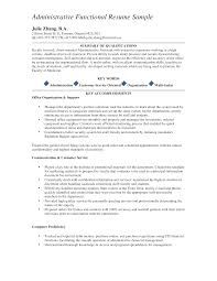 Find the best professional functional resume templates here. Administrative Functional Resume Sample Templates At Allbusinesstemplates Com