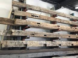 reclaimed wood beams true american