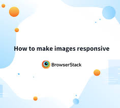 how to make images responsive with