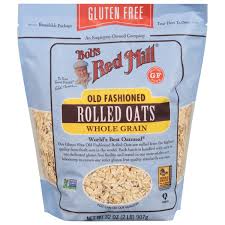 rolled oats whole grain gluten free