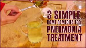 20 home remes to treat pneumonia and