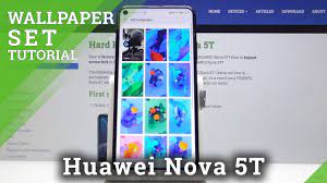 Change Wallpaper in HUAWEI Nova 5T ...