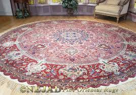 featured round rugs from nejad s