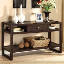 console table with drawers foter