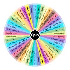 very bored spin the wheel