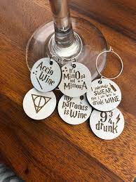 Wine Charms Harry Potter Wine Glasses