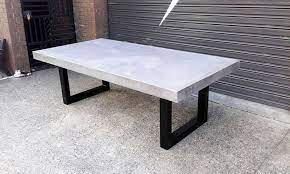 Concrete Dining Tables Snap Concrete