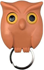 Cute Owl Shape Magnetic Key Holder Wall