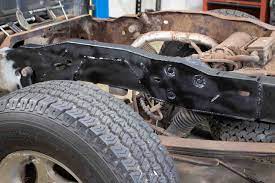 ford ranger over axle frame section