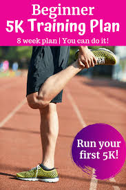 8 week 5k training plan for beginners