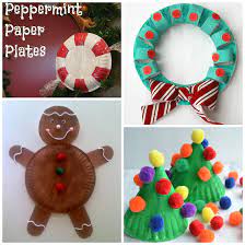 christmas paper plate crafts for kids