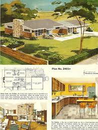 2401b 1959 Ranch Style House Plans